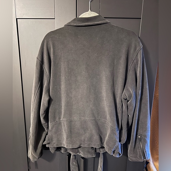 New cotton blend moto jacket - Picture 5 of 5